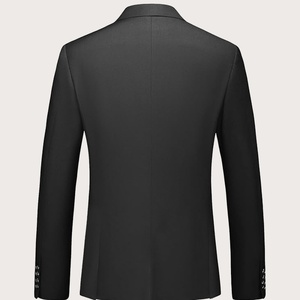 เสื้อเบลเซอร์แฟชั่นสไตล์อิตาลีหลากสี ชุดสูทสีดำสำหรับผู้ชาย - Product Image 2