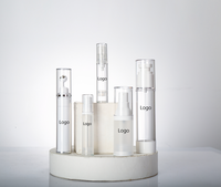 Écologique 80ML 100ML 120ML 150ML PP rechargeable crème solaire soins de la peau nettoyant pour le corps pour Essence Lotion pompe sans air vide soins de la peau