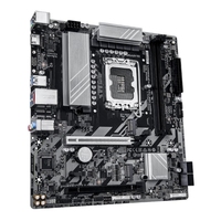 Kit CPU Desktop Gigabyte B860M D2HX SI Micro-ATX Bekas, Prosesor Intel B860 Core Ultra 5 230F, Dual DDR5 128GB, Port SATA