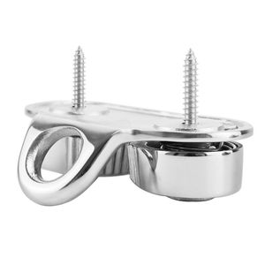Taquet à came en acier inoxydable Heavy Duty avec anneau de direction Silvertfor Marine Boat Yacht Sailing Sailboat Ball Bearing - Product Image 3