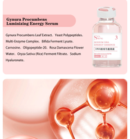 Kit d'ampoules hydratantes 5-en-1 blanchissantes et anti-âge, formule sans eau, personnalisable OEM, éclaircissante/réparatrice/anti-acné/raffermissante, directement de l'usine