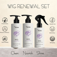 Échantillon Gratuit – Spray Rafraîchissant Sans Rinçage pour Perruques Synthétiques et Cheveux Naturels – Fournisseur en Gros – Brume Démêlante Hydratante Désodorisante pour Perruques