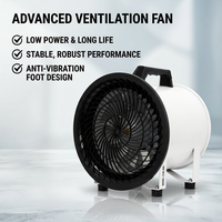Potente Ventilador Centrífugo Portátil de 10''/12'', OEM/ODM, 230V, Duradero y de Fácil Mantenimiento, para Espacios Reducidos