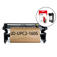 WECARE Compatible HP45 51645A 51645 45A 45 CAD Noir Complet pour Cartouche avec Puce Rechargeable pour Jindex JD-UPC2-160S