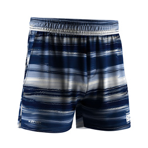 Shorts d'extérieur imprimés par sublimation avec deux poches latérales, antibactériens, pour hommes, plage, pêche, camping - Product Image 5