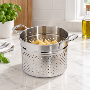 Ensemble de casseroles à finition martelée, 7 pièces, revêtement en acier inoxydable, compatible four, gaz et induction - Product Image 2