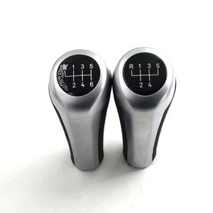 Perilla de cambio plateada mate, palanca de cambios cromada de plástico para <span class=keywords><strong>BMW</strong></span> E46 E90 E91 E92 <span class=keywords><strong>X1</strong></span> X3 X5, accesorio para coche - Product Image 2