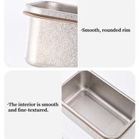 Hoge kwaliteit pure titanium doos, lekvrij, vershoudend, voedselcontainer, meerdere maten, koelkast opbergdoos, fruit bewaardoos, verzegeld, keuken