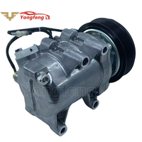 Compresor de aire acondicionado de CA para coche JS120 6PK de 118mm para 2012-2013 Changan Yuexiang CS35 1.6L para modelos de coche con tubería de 118mm