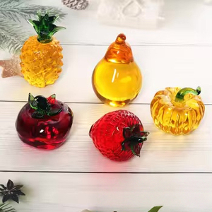 Assiette de fruits de la fortune style européen simple et luxueux, combinaison <span class=keywords><strong>fraise</strong></span>, citrouille, ananas, kaki, cadeau d'affaires - Product Image 1