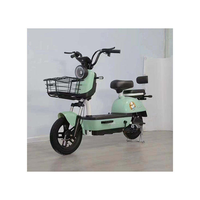 Scooter électrique à 2 roues avec moteur avant 48V 1000W, cadre en acier, roues de 14 pouces, tableau de bord numérique pour freins à tambour, usage adulte
