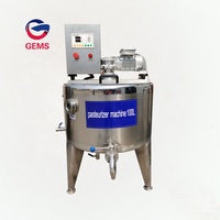 Pasteuriseur de purées de fruits, machine portable de pasteurisation de lait, pasteuriseur de lait à gaz