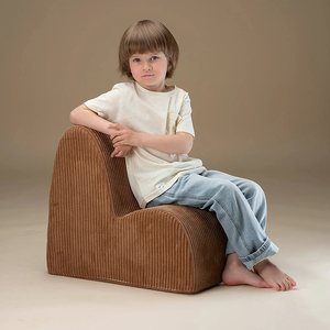 Poltrona Cloud Ecologica e Confortevole Senza Braccioli, Divano Moderno a Posto Singolo per Bambini, Ideale per Soggiorno e Sala Giochi - Product Image 2