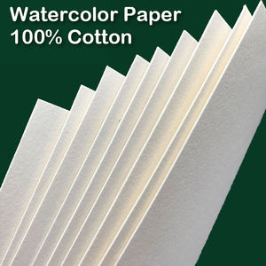 Bloc de papier aquarelle <span class=keywords><strong>Leyton</strong></span> LD3528 100% coton, 450 g/m², 10 feuilles/paquet, papier aquarelle pour artiste - Product Image 2