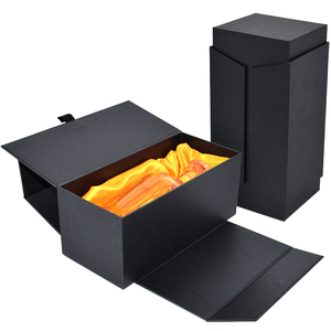 Tùy Chỉnh Bao Bì Sang Trọng Quá Trình Thiết Kế Whiskey Brandy Rượu Vang Đỏ Chai Từ Cửa Đôi Uống Bao Bì Hộp Giấy - Product Image 4