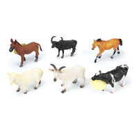 Jouets figurines d'animaux réalistes, haute qualité, pour animaux de ferme, économique