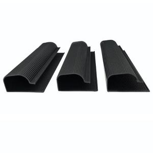 Factory Price Black Cable Management Tray Kitchen Desktop Self adhesive Desk Cord Hider