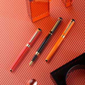 Set di Penne Stilografiche di Lusso Personalizzabili con Pennino in Acciaio Inox 314 Dorato e Custodia Professionale, Perfette <span class=keywords><strong>per</strong></span> la <span class=keywords><strong>Calligrafia</strong></span> - Product Image 6