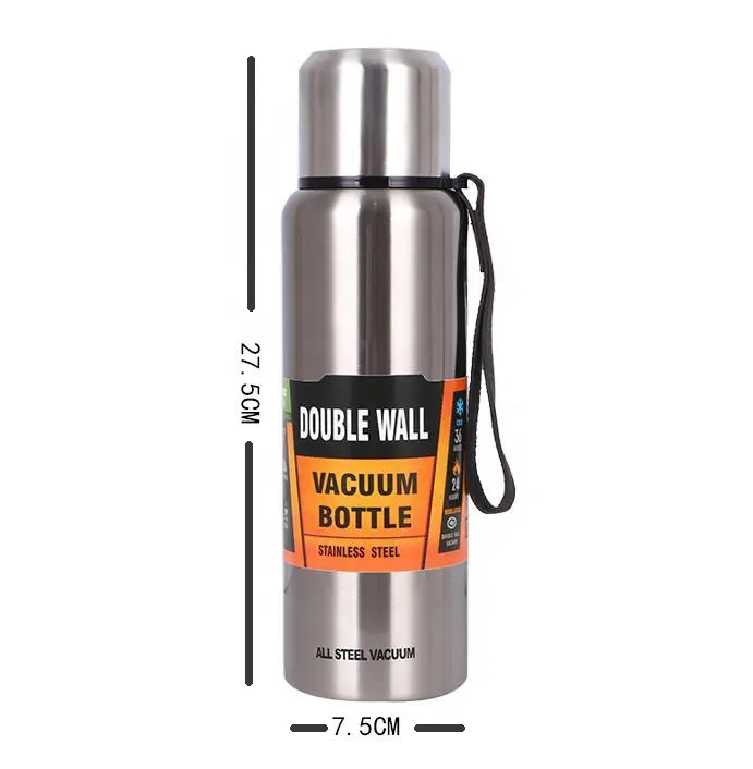 Hotsale Vacuum Flask 304 Bottle Stainless Steel Water Bottles Sports Thermos for Outdoor Custom Logo