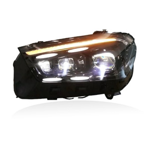 Kit <span class=keywords><strong>de</strong></span> Rénovation <span class=keywords><strong>de</strong></span> Phares LED pour Mercedes-Benz GLE W167 2020-2025 – Mise à Niveau <span class=keywords><strong>de</strong></span> <span class=keywords><strong>la</strong></span> Configuration <span class=keywords><strong>de</strong></span> Base à Haute avec Phares Avant LED Multi-faisce Style Multi- faisceaux - Product Image 4