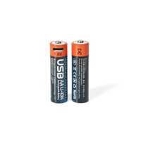 Batterie rechargeable au lithium-ion AA 900 mAh 1,5 V, meilleur prix de gros, interface Type-C, 550 cycles
