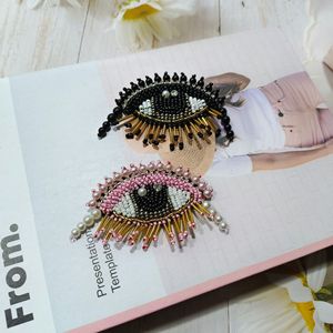 가장 인기있는 새로운 핸드메이드 핫픽스 다이아몬드 패치 DIY 악마의 눈 라인스톤 비즈 아플리케 패치 - Product Image 2