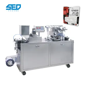 DPP88 Automatic Packaging Flat Plate Sealing Alu PVC Vitamin Forming Blister Packing Machine