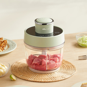 Picadora de carne Bear de 3L, procesador de alimentos eléctrico multifuncional para carne y verduras - Product Image 1