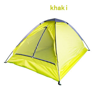レインフライ付き軽量2人用キャンプテント簡単セットアップ折りたたみキャンプテントハイキングビーチファミリーアウトドアアドベンチャー - Product Image 4