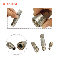 Raccords pneumatiques autobloquants en métal de type japonais pour tubes d'air, fabrication chinoise