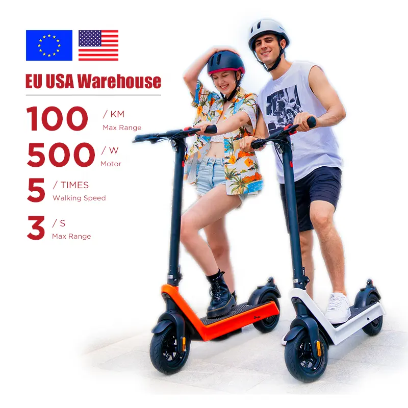 Trottinette électrique kicke-scooter X9 d'origine EU, batterie amovible 500W 1000W 100KM d'autonomie, scooter électrique tout-terrain HX X9