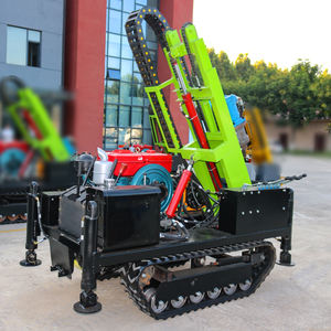 Hongrun 25HP 작은 바위 드릴링 장비 크롤러 유압 구멍 드릴링 장비 - Product Image 2