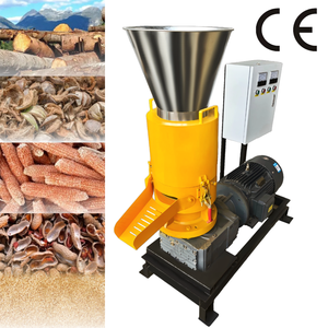 Chaîne de production de granulés de biomasse à haut rendement 55 kW, certifiée CE et ISO, capacité de production 500-1000 kg/h pour bois, paille, herbe, balles de riz, coton - Product Image 6