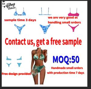 Costume da Bagno Bikini Ecologico ad Asciugatura Rapida in Poliestere/Nylon per Bambine di Due Anni, Prodotto da Yifeng - Product Image 3