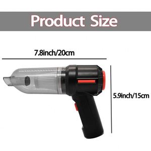 Aspirateur de voiture multifonction, mini aspirateur souffleur et aspirateur sec, aspirateur portable sans fil pour véhicule - Product Image 6