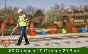 Customizable Logo Various Colors for Outdoor Garden Arena Construction Site Warning Mini <strong>Flags</strong> - Product Image 5