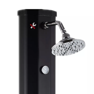 Colonne de douche extérieure avec thermomètre, capable d'ajuster la température de l'eau par elle-même, chauffage solaire, portable - Product Image 6