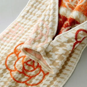 Wholesale 2026 hot sale custom cartoon tassel scarf <b>ladies</b> long women's winter warm scarf - Product Image 5