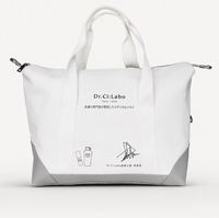 Sac fourre-tout en toile de coton écologique durable de 16 oz, personnalisable, de haute qualité, avec fermeture éclair, taille et couleur personnalisables pour le shopping