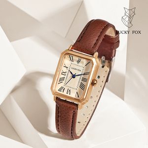 Tomi Luckyfox L19 <span class=keywords><strong>orologio</strong></span> da <span class=keywords><strong>donna</strong></span> Retro piccolo <span class=keywords><strong>quadrante</strong></span> <span class=keywords><strong>orologio</strong></span> da <span class=keywords><strong>donna</strong></span> nuovo di tendenza a basso prezzo semplice Casual da <span class=keywords><strong>donna</strong></span> orologi da polso al quarzo per ragazze - Product Image 1