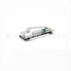 Clip de cable de acero inoxidable en forma de C para fijación de cable de panel solar, abrazadera de 6 mm² para 4 cables - Product Image 1