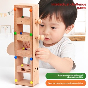Nuovo Gioco in Legno per lo Sviluppo Intellettuale dei Bambini 5-7 Anni, Giocattoli per l'Allenamento della Concentrazione e delle Abilità Motorie Fini - Product Image 2