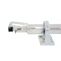 Tubo Láser CO2 Yongli Serie Q 40W 43W 48W 55W 720-1000mm, Tubo de Vidrio Refrigerado por Agua para Máquina de Bordado Láser CO2