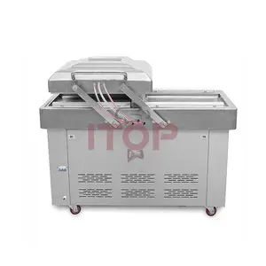 Stainless-steel Housing Automatic Food Packaging Machine Double Chamber Vacuum Packaging Packager Machine