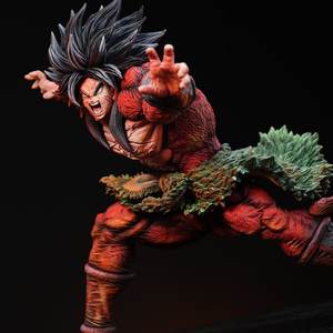 Super Saiyan Mad Dog Super Four Brolli Edición Teatral GK Estatua de Batalla Modelo Adorno Set en Caja Hecho a Mano - Product Image 4