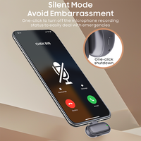 Nouveau mini microphone cravate sans fil pour TikTok YouTube Interview Livestream Lapel Mic