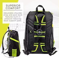 Sac à dos souple étanche en PVC pour raquettes de pickleball 30-40L, idéal pour le sport, le tennis, le padel, les activités de plein air et la gym