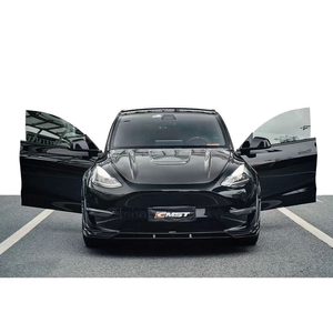ลิ้นหน้าคาร์บอนไฟเบอร์สไตล์ Model Y สำหรับปี 2018-2024 - Product Image 6