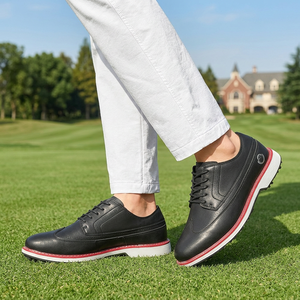 Chaussures de golf personnalisées OEM, légères, confortables, avec amorti et doublure en maille respirante pour l'automne - Product Image 4