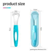 Grattoir à langue double couche Eco Friendly Nano Shine 5 couleurs Soins bucco-dentaires ayurvédiques